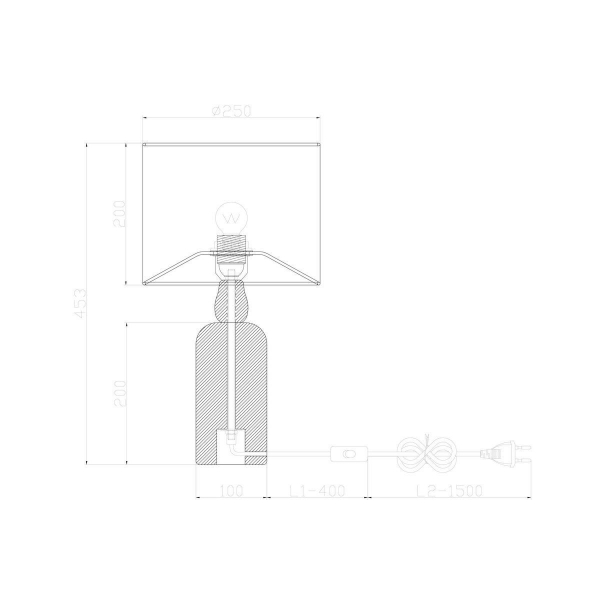 Настольная лампа Freya Forest FR5326TL-01W Настольная лампа Freya Forest FR5326TL-01W
