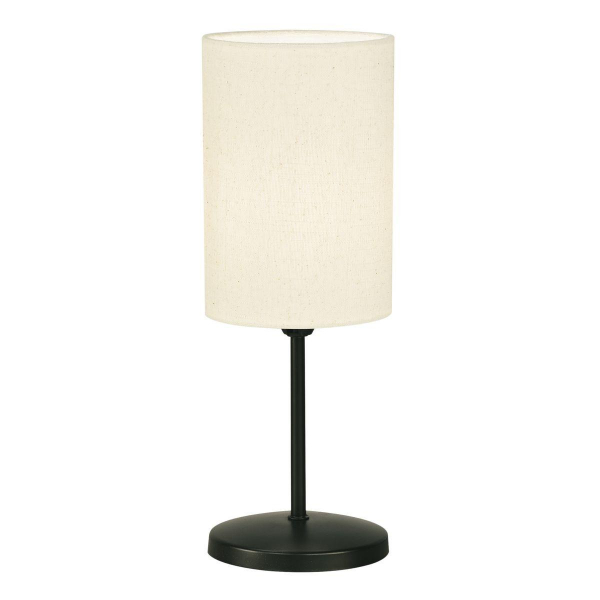 Настольная лампа Uniel UML-B308 E14 Black/Beige UL-00012425 Настольная лампа Uniel UML-B308 E14 Black/Beige UL-00012425