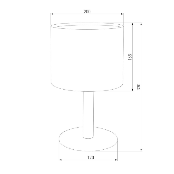 Настольная лампа TK Lighting 5217 Deva White Настольная лампа TK Lighting 5217 Deva White