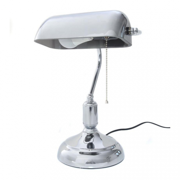 Настольная лампа Lumina Deco Banker LDT 305 CHR Настольная лампа Lumina Deco Banker LDT 305 CHR