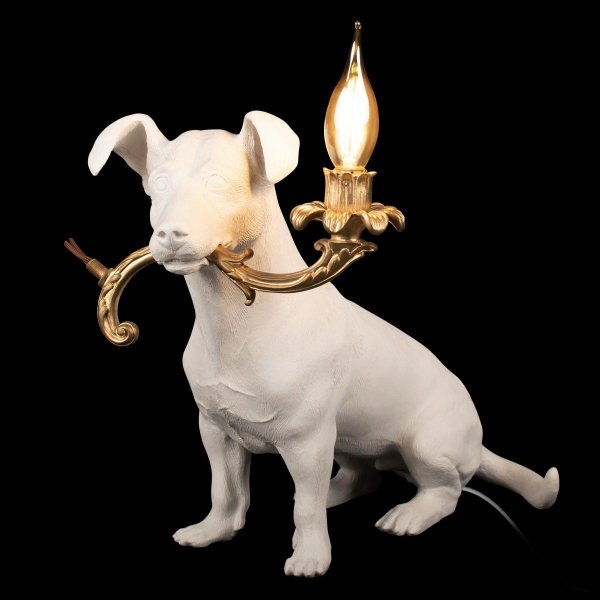 Настольная лампа Loft IT Dog 10312 White Настольная лампа Loft IT Dog 10312 White