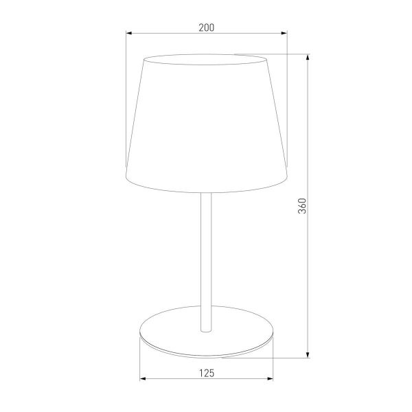 Настольная лампа TK Lighting 2934 Maja Настольная лампа TK Lighting 2934 Maja