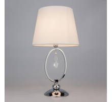 Настольная лампа Eurosvet 01055/1 хром/прозрачный хрусталь Strotskis