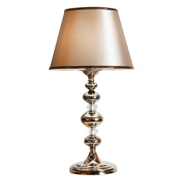 Настольная лампа iLamp Brooklyn T2401-1 Nickel Настольная лампа iLamp Brooklyn T2401-1 Nickel