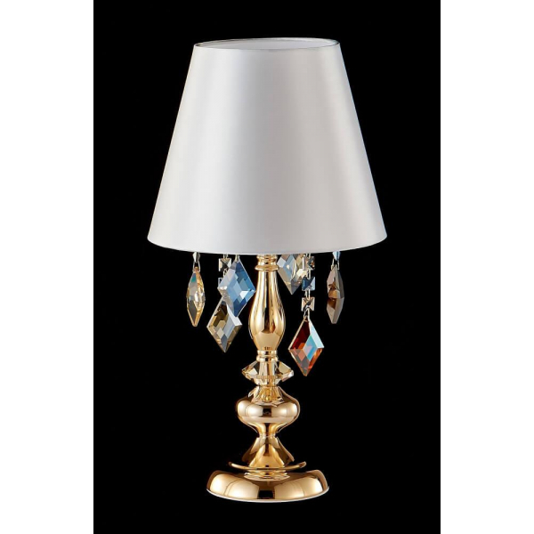 Настольная лампа Crystal Lux Mercedes LG1 Gold/Color Настольная лампа Crystal Lux Mercedes LG1 Gold/Color