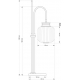 Настольный светильник KUTEK ALBA ALB-LG-1(ZM)