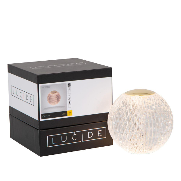 Настольная лампа Lucide Cintra 13599/09/60 Настольная лампа Lucide Cintra 13599/09/60