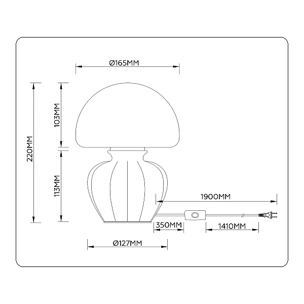 Настольная лампа Ambrella Light HIGH LIGHT LH53247