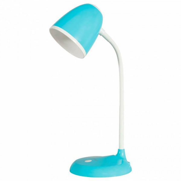 Настольная лампа Uniel Standard TLI-228 Blue E27 UL-00003652 Настольная лампа Uniel Standard TLI-228 Blue E27 UL-00003652