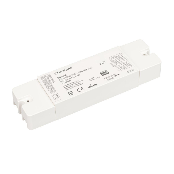 Диммер Arlight ARL-Sirius-Tuya-RGB-MIX-SUF 035807 Диммер Arlight ARL-Sirius-Tuya-RGB-MIX-SUF 035807