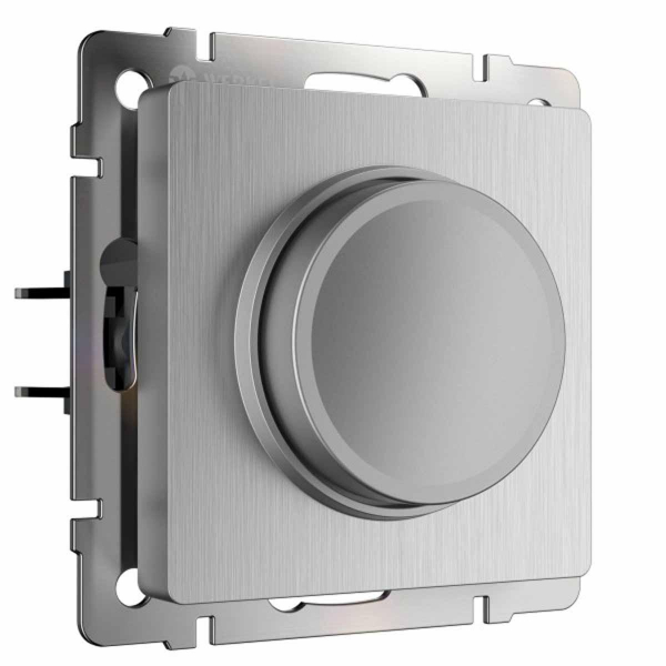 Диммер Werkel cеребряный рифленый W1142009 4690389159664 Диммер Werkel cеребряный рифленый W1142009 4690389159664