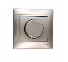 Диммер 800 Вт Lezard Mira серебро со вставкой 701-1010-115