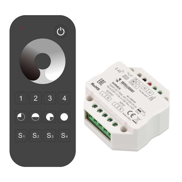 Диммер Arlight Smart-Set-Triac-601-72-Dim-PD-IN Black 036199 Диммер Arlight Smart-Set-Triac-601-72-Dim-PD-IN Black 036199