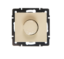 Диммер 500 Вт с фильтром и предохранителем Lezard Rain кремовый 703-0388-117