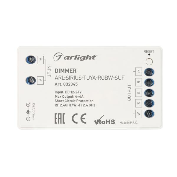 Диммер Arlight ARL-Sirius-Tuya-RGBW-Suf 032345 Диммер Arlight ARL-Sirius-Tuya-RGBW-Suf 032345