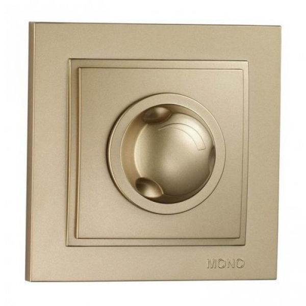 Диммер поворотный Mono Electric Despina титан 102-222205-134 Диммер поворотный Mono Electric Despina титан 102-222205-134