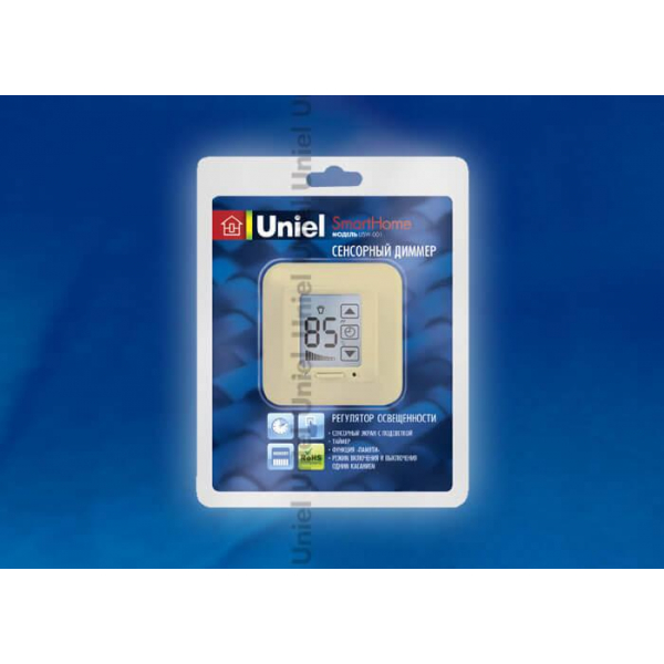 Диммер Uniel USW-001-LCD-DM-40/500W-TM-M-BG 04029 Диммер Uniel USW-001-LCD-DM-40/500W-TM-M-BG 04029