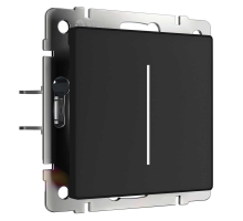 Сенсорный диммер Werkel с подсветкой черный W3443111 4690389195457