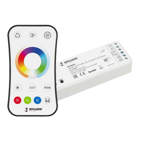 Диммер Arlight Smart-Set-PWM-105-52-Multi-Suf White 036188 Диммер Arlight Smart-Set-PWM-105-52-Multi-Suf White 036188