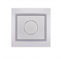 Диммер 800 Вт Lezard Mira белый с серой вставкой 701-0215-115