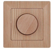 Диммер поворотный ЭРА Intro Solo 600W дерево 4-401-11 Б0043402