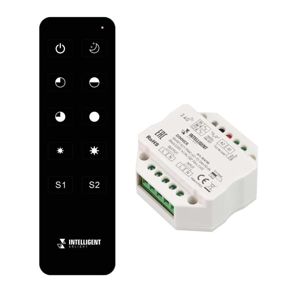 Диммер Arlight Smart-Set-Triac-601-72-Dim-PD-IN Black 036190 Диммер Arlight Smart-Set-Triac-601-72-Dim-PD-IN Black 036190