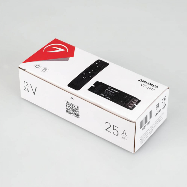 Диммер Arlight VT-S08-1x25A 021316 Диммер Arlight VT-S08-1x25A 021316
