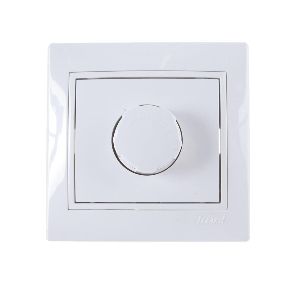 Диммер для LED ламп Lezard Mira белый с белой вставкой 701-0202-163 Диммер для LED ламп Lezard Mira белый с белой вставкой 701-0202-163