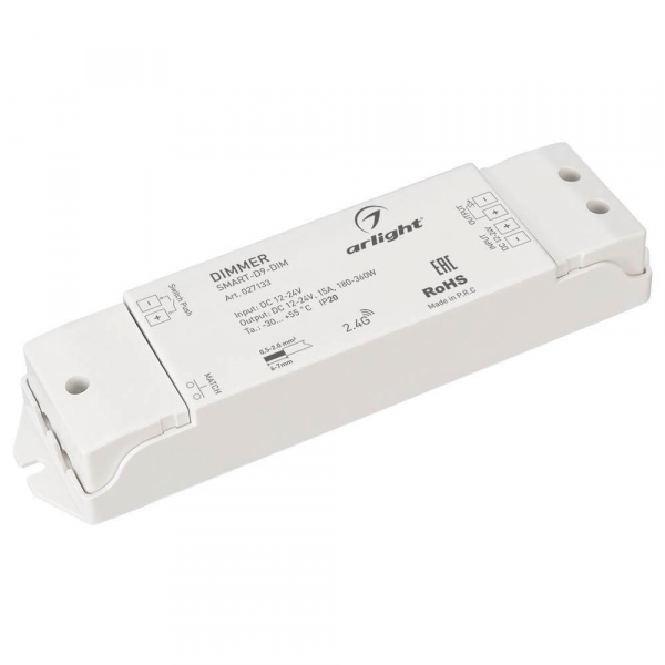 Диммер Arlight Smart-D9-Dim 027133 Диммер Arlight Smart-D9-Dim 027133