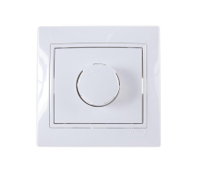 Диммер 800 Вт Lezard Mira белый с белой вставкой 701-0202-115