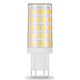 Лампа светодиодная диммируемая Gauss G9 5,5W 3000К прозрачная 107309155-D