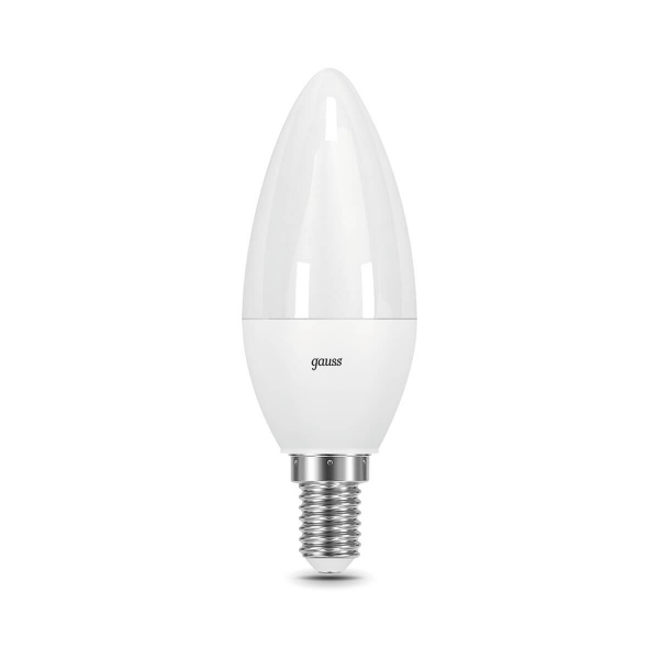 Лампа светодиодная диммируемая Gauss E14 7W 6500K матовая 103101307-D Лампа светодиодная диммируемая Gauss E14 7W 6500K матовая 103101307-D