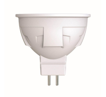 Лампа светодиодная диммируемая Uniel GU5.3 6W 4000K матовая LED-JCDR 6W/NW/GU5.3/FR/DIM PLP01WH UL-00003989