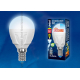 Лампа светодиодная диммируемая Uniel E14 6W 4500K матовая LED-G45-6W/NW/E14/FR/DIM PLP01WH UL-00000692