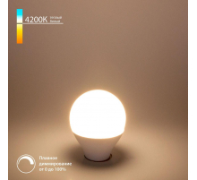 Лампа светодиодная диммируемая Elektrostandard E14 7W 4200K матовая BLE1449 a063765