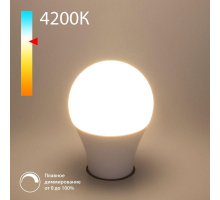 Лампа светодиодная диммируемая Elektrostandard E27 9W 4200K матовая BLE2777 a063769