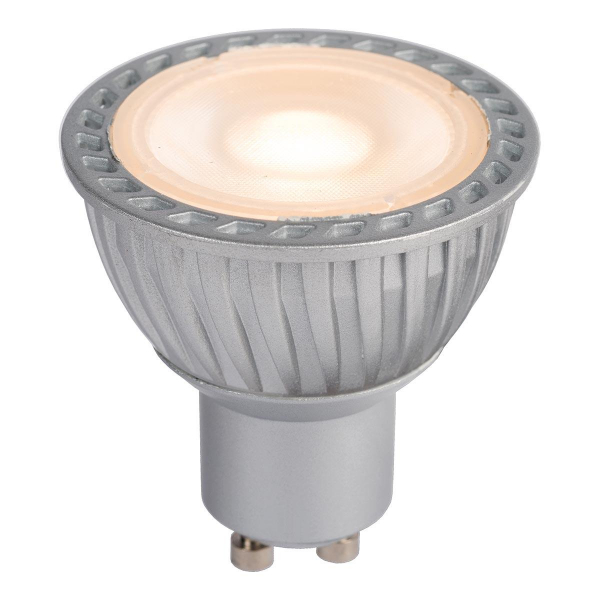 Лампа светодиодная диммируемая Lucide GU10 5W 2200K серая 49010/05/36 Лампа светодиодная диммируемая Lucide GU10 5W 2200K серая 49010/05/36