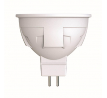 Лампа светодиодная диммируемая Uniel GU5.3 6W 4000K матовая LED-JCDR 6W/NW/GU5.3/FR/DIM PLP01WH UL-00003989