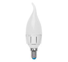 Лампа светодиодная диммируемая Uniel E14 6W 4500K матовая LED-CW37-6W/NW/E14/FR/DIM 08692