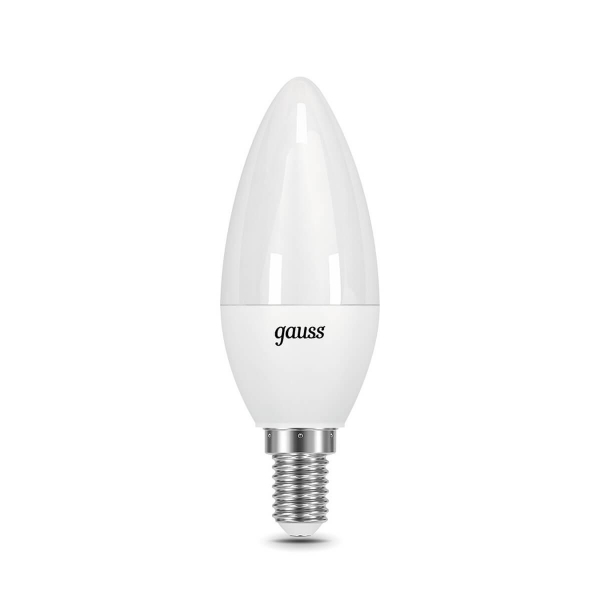 Лампа светодиодная диммируемая Gauss E14 7W 6500K матовая 103101307-S Лампа светодиодная диммируемая Gauss E14 7W 6500K матовая 103101307-S