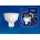 Лампа светодиодная диммируемая Uniel GU5.3 6W 3000K матовая LED-JCDR 6W/WW/GU5.3/FR/DIM PLP01WH UL-00003991