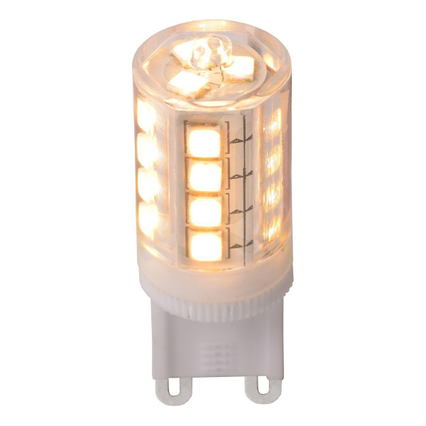 Лампа светодиодная диммируемая Lucide G9 3,5W 2700K прозрачная 49026/03/31 Лампа светодиодная диммируемая Lucide G9 3,5W 2700K прозрачная 49026/03/31