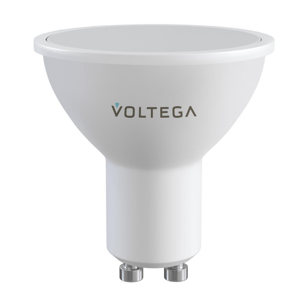 Лампа светодиодная диммируемая Voltega GU10 5W 2700К матовая VG-MR16GU10cct-WIFI-5W 2425 Лампа светодиодная диммируемая Voltega GU10 5W 2700К матовая VG-MR16GU10cct-WIFI-5W 2425