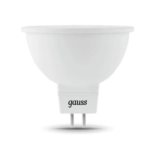 Лампа cветодиодная диммируемая Gauss GU5,3 5W 6500K прозрачная 101505305-D Лампа cветодиодная диммируемая Gauss GU5,3 5W 6500K прозрачная 101505305-D