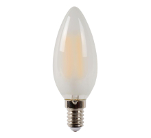 Лампа светодиодная диммируемая Lucide E14 4W 2700K матовая 49023/04/67