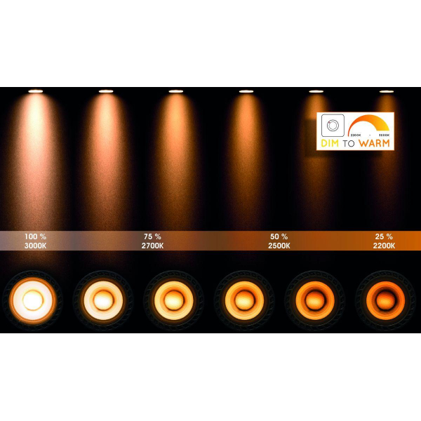 Лампа светодиодная диммируемая Lucide GU10 5W 2200-3000K белая 49009/05/31 Лампа светодиодная диммируемая Lucide GU10 5W 2200-3000K белая 49009/05/31