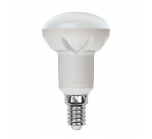 Лампа светодиодная диммируемая Uniel E14 6W 3000K рефлектор матовая LED-R50-6W/WW/E14/FR/DIM 08706