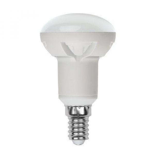 Лампа светодиодная диммируемая Uniel E14 6W 3000K рефлектор матовая LED-R50-6W/WW/E14/FR/DIM 08706 Лампа светодиодная диммируемая Uniel E14 6W 3000K рефлектор матовая LED-R50-6W/WW/E14/FR/DIM 08706
