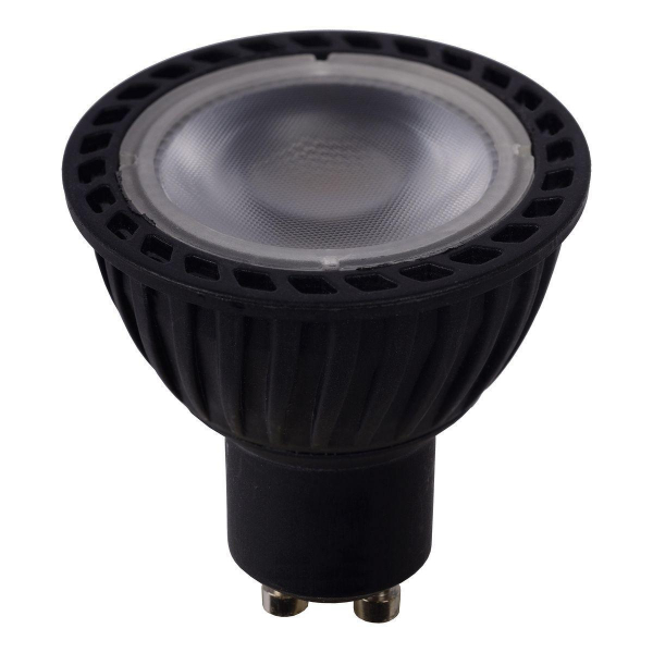 Лампа светодиодная диммируемая Lucide GU10 5W 2200-3000K черная 49009/05/30 Лампа светодиодная диммируемая Lucide GU10 5W 2200-3000K черная 49009/05/30