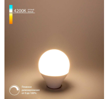 Лампа светодиодная диммируемая Elektrostandard E14 7W 4200K матовая BLE1449 a063765